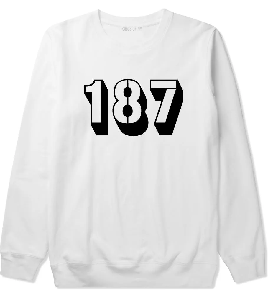 187 Homicide Police Code Crewneck Sweatshirt