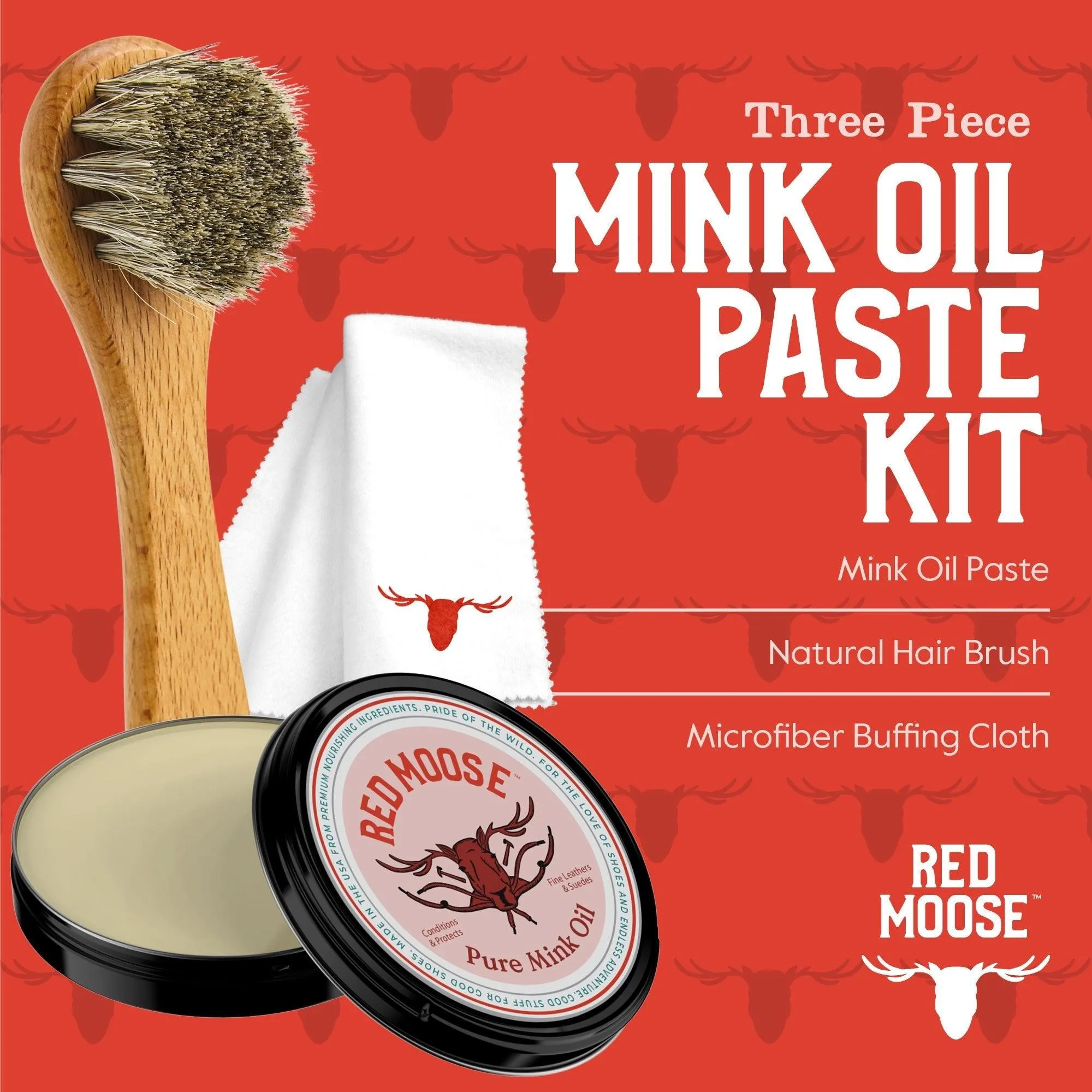 4-Piece Mink Oil Paste Kit