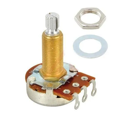 500K Audio Bourns Pot, Long 3/4" Split (Speed) Shaft ~ Les Paul®