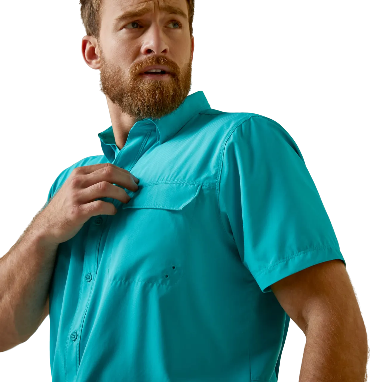 Ariat Men's Aqua Crush Outbound Fitted Shirt