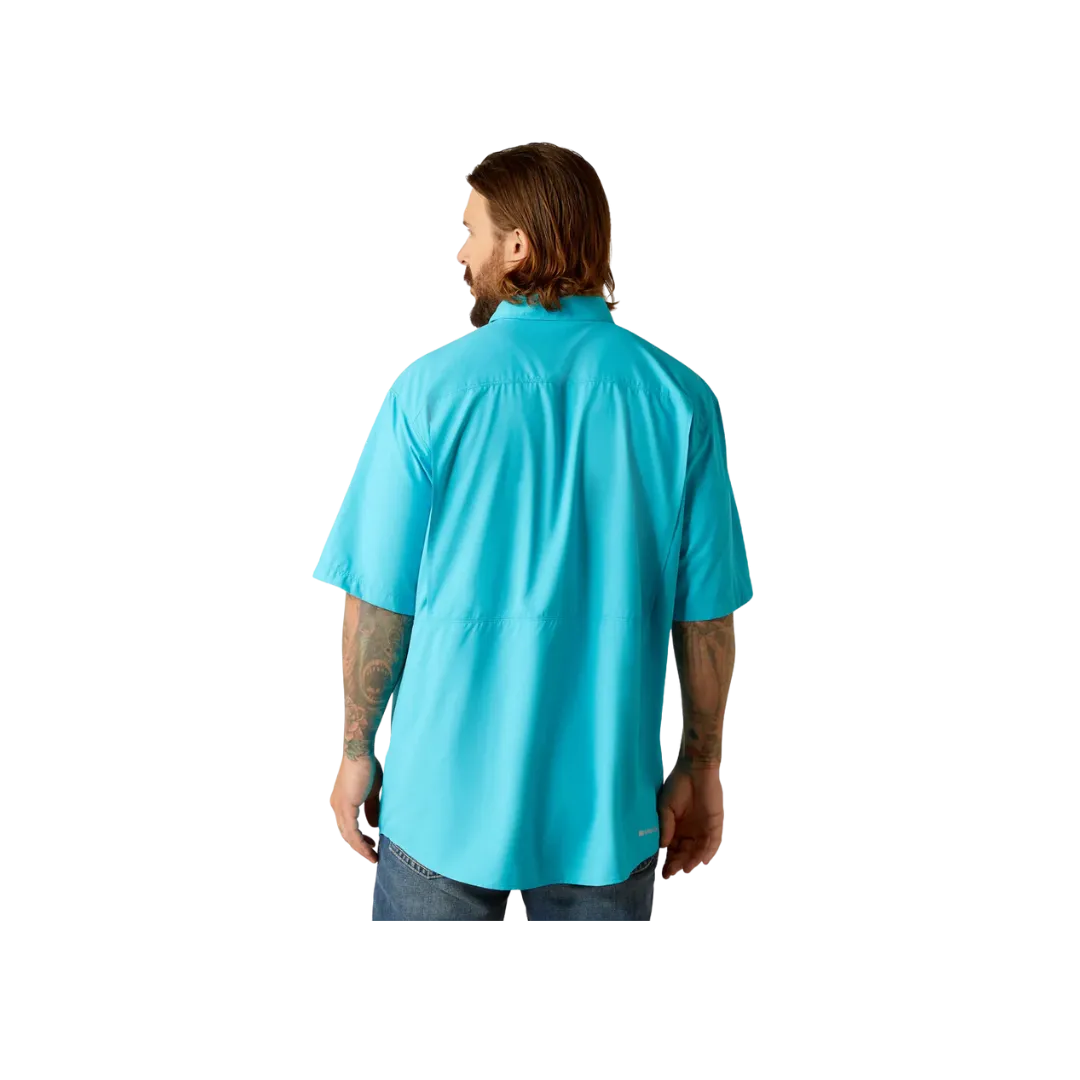 Ariat Men's Venttek Outbound Reef Turquoise Shirt