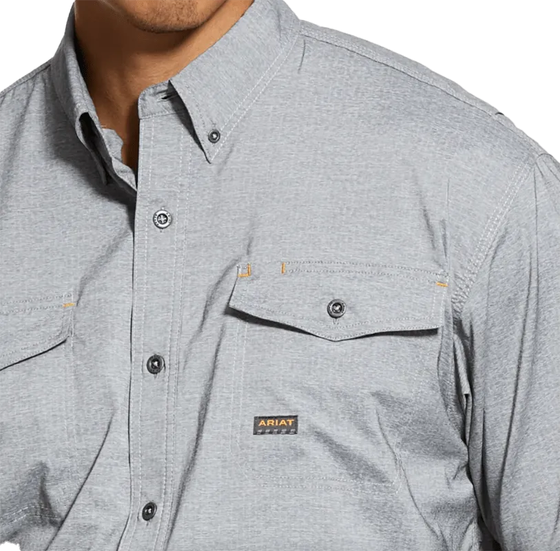 Ariat Rebar Made Tough Venttek Durastretch Work Shirt