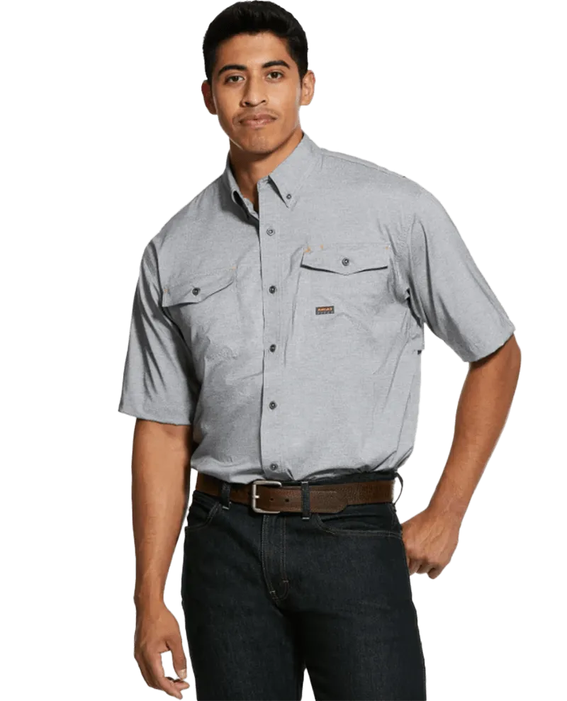 Ariat Rebar Made Tough Venttek Durastretch Work Shirt