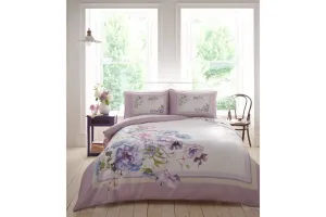 Arley Duvet Cover Set | Mauve | King