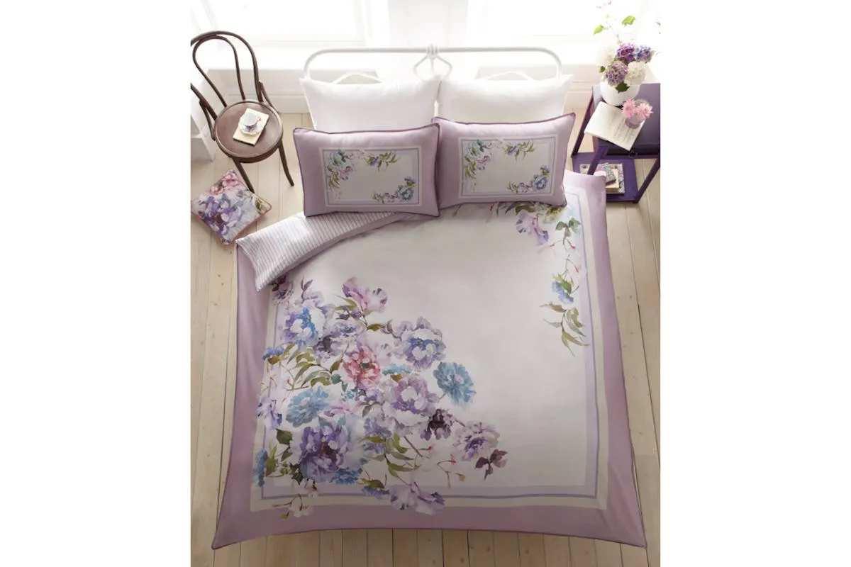 Arley Duvet Cover Set | Mauve | King