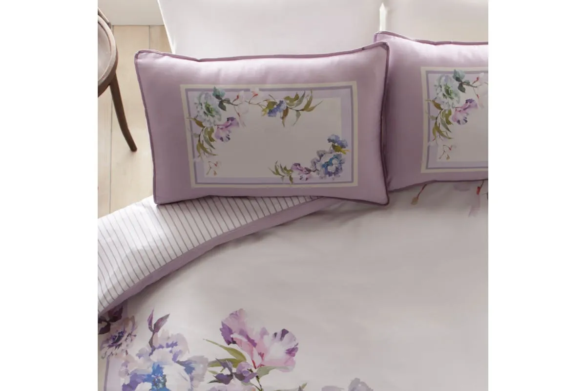 Arley Duvet Cover Set | Mauve | King