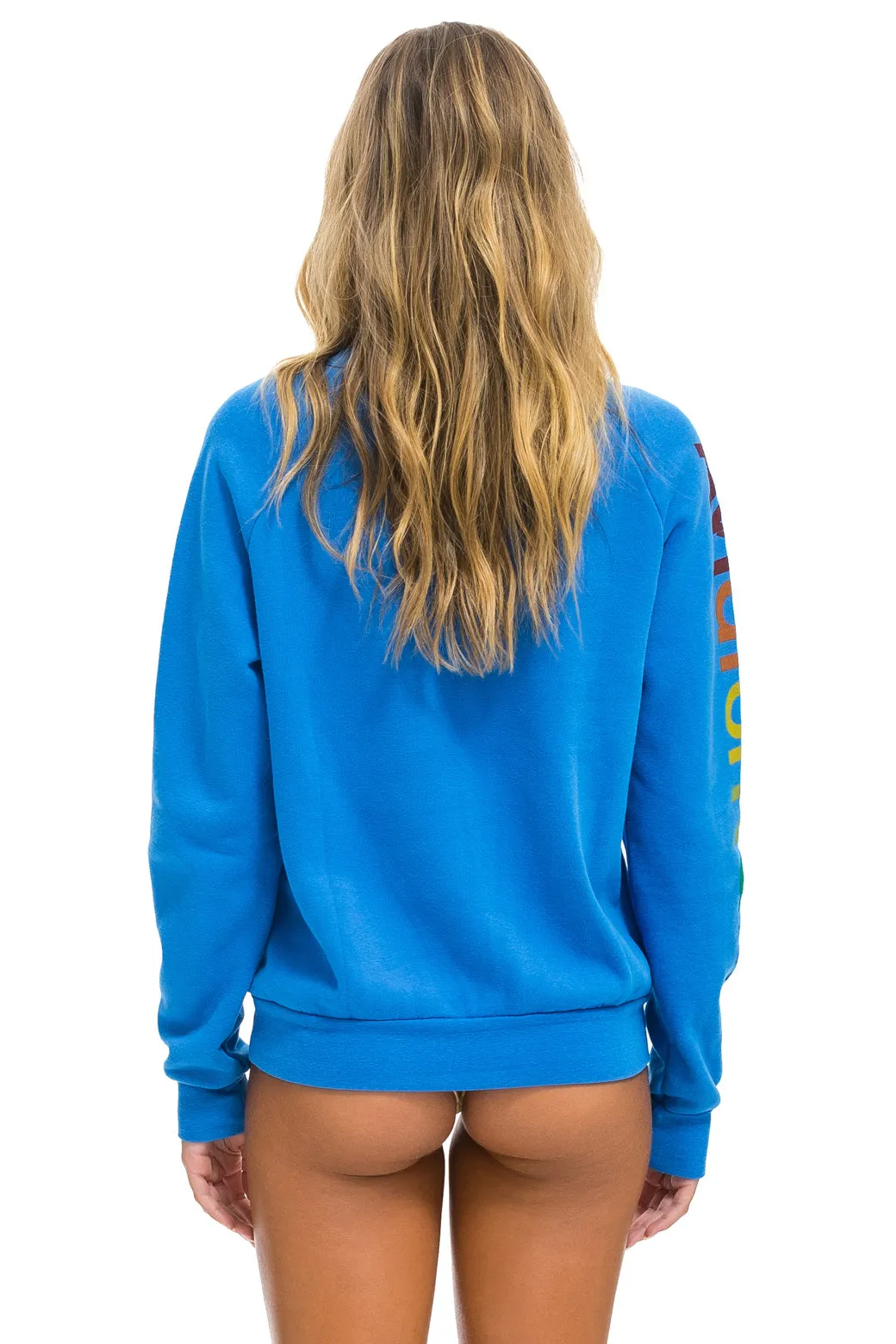 AVIATOR NATION ASPEN SWEATSHIRT - OCEAN