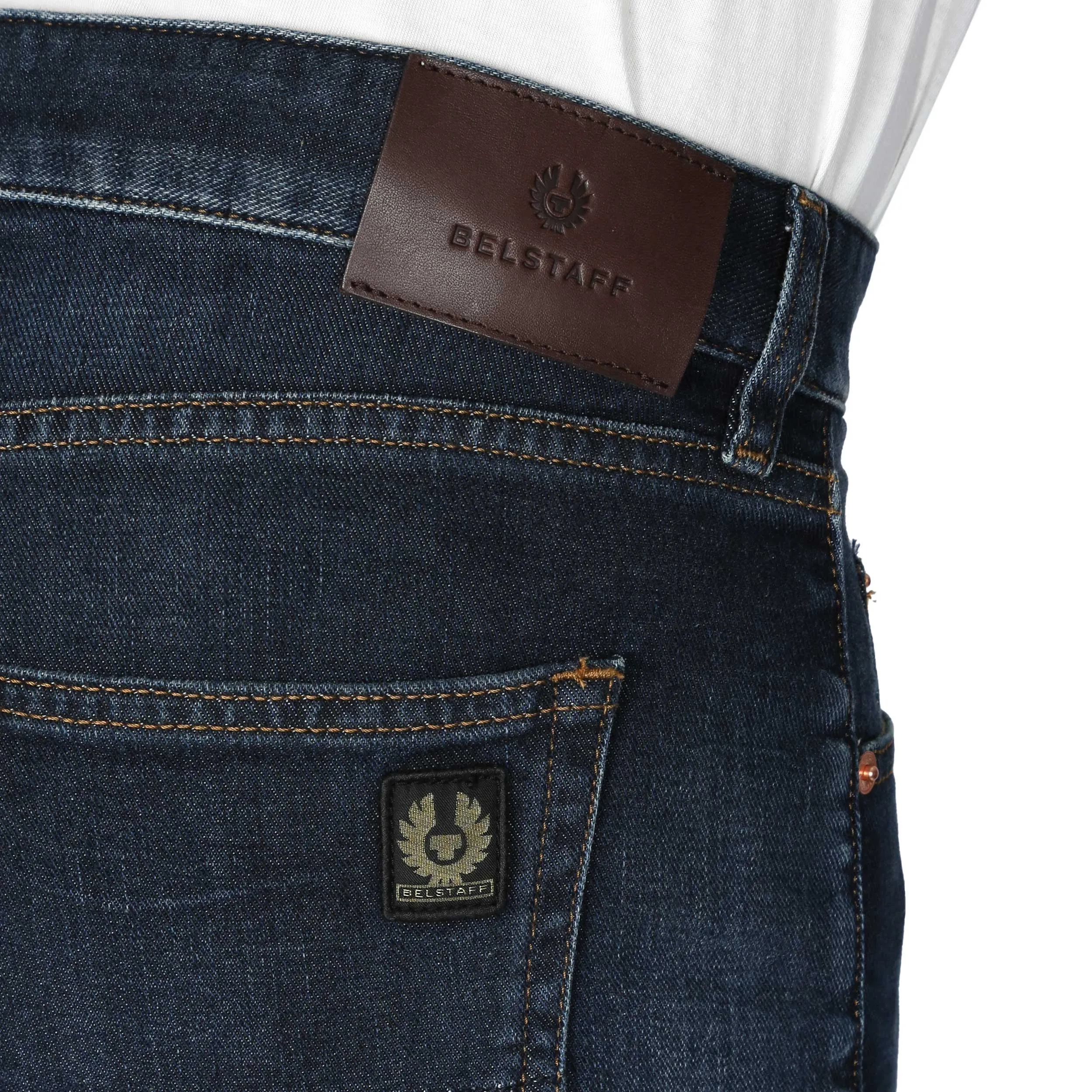 Belstaff Longton Slim Jean in Antique Indigo Wash