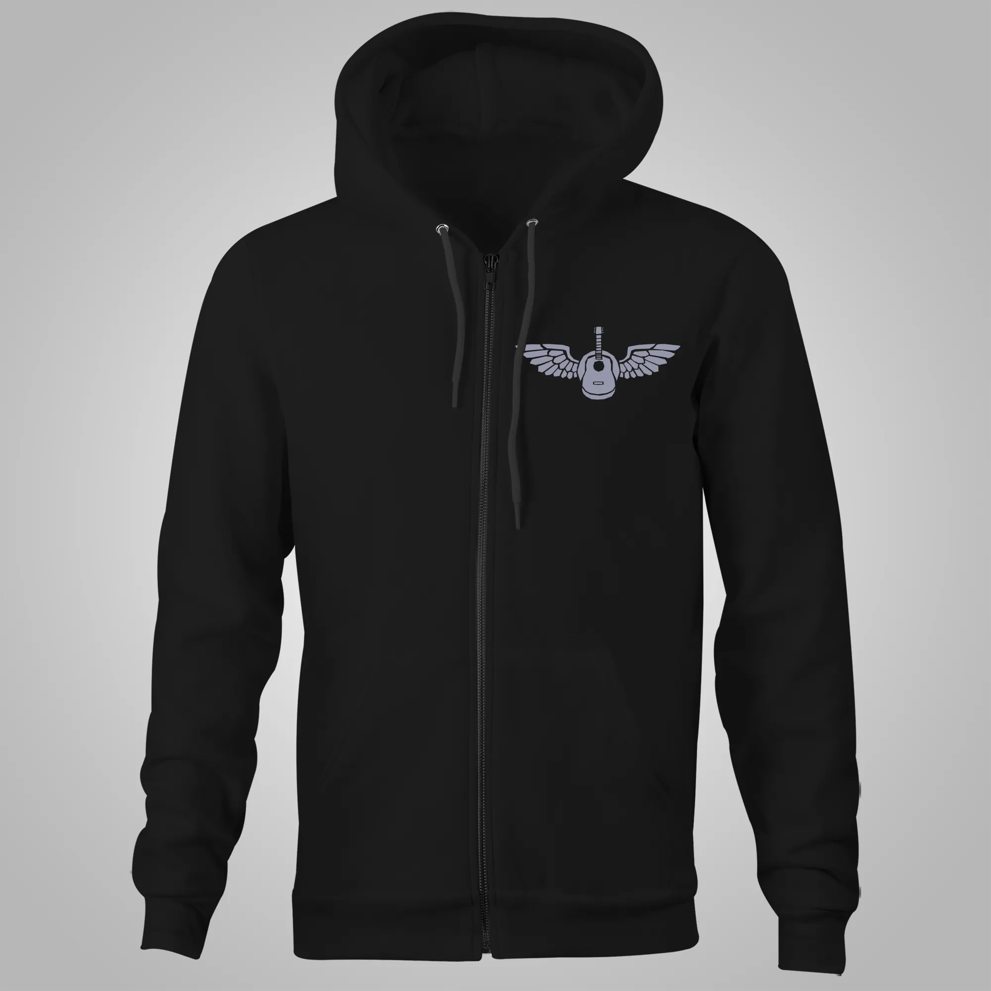 B.O.T.A.R. "Dragon Crest" Zip-Up Hoodie (Black)