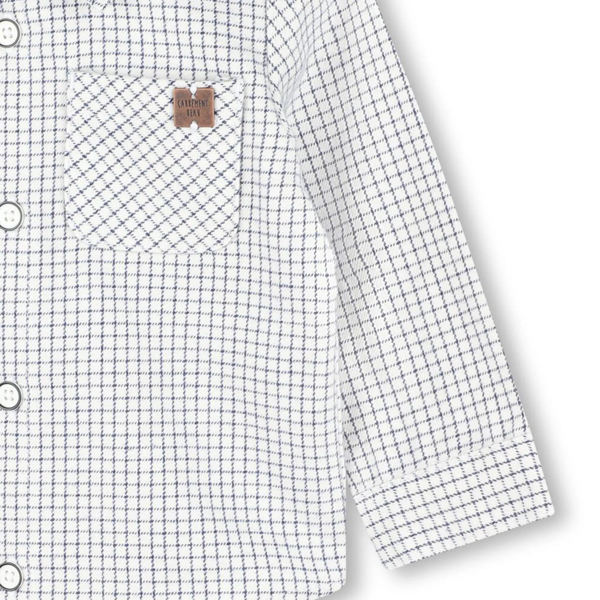 Carrement Beau Shirt - White Blue