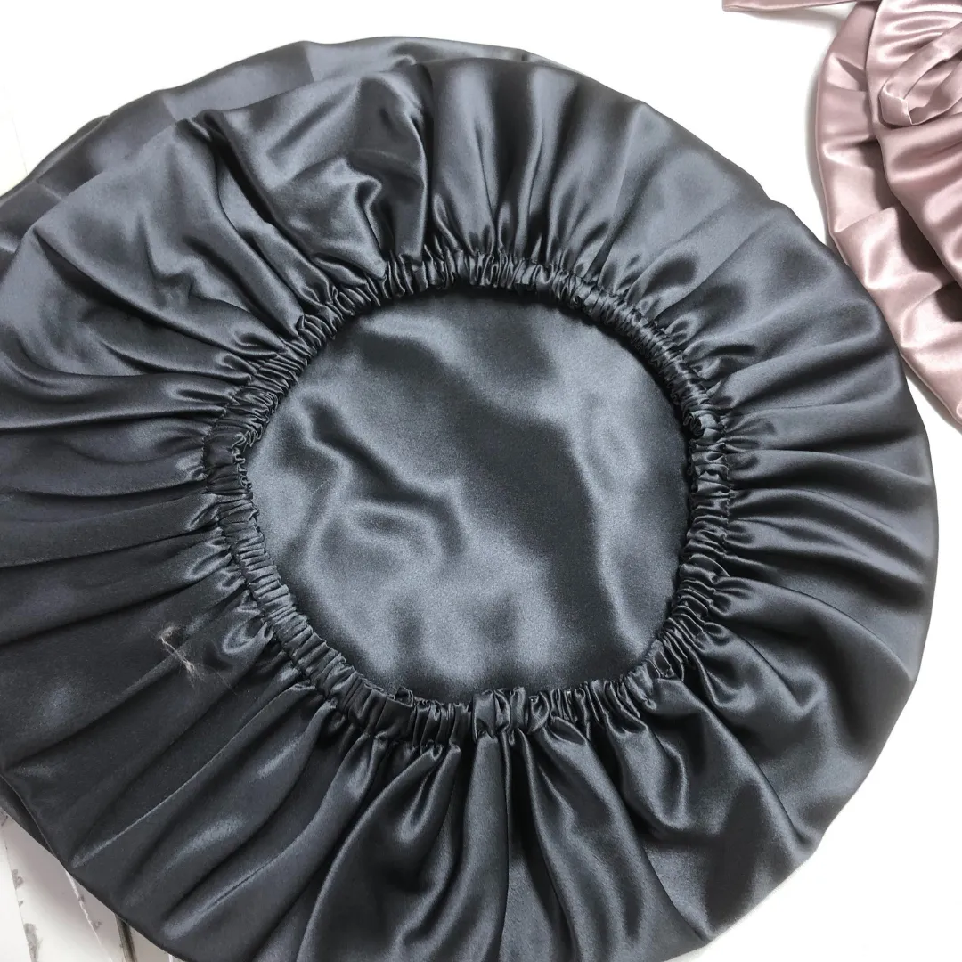 Custom Wholesale Silk Bonnet Double Lined - No Edges