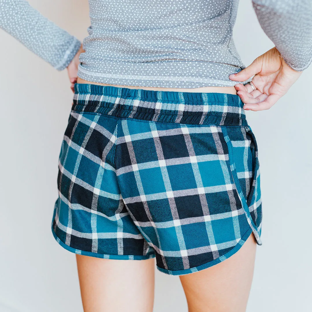 Dasher Plaid Slumber Shorts