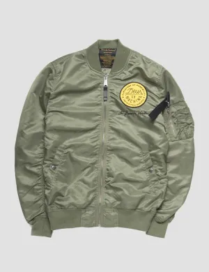 Deus Ex Machina MA1 Flight Jacket - Green