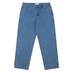 Dime Classic Relaxed Denim Pants: Indigo Washed