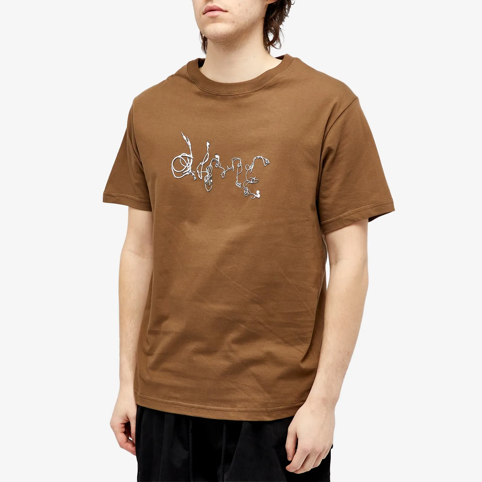 Dime Tangle T-shirt, brown