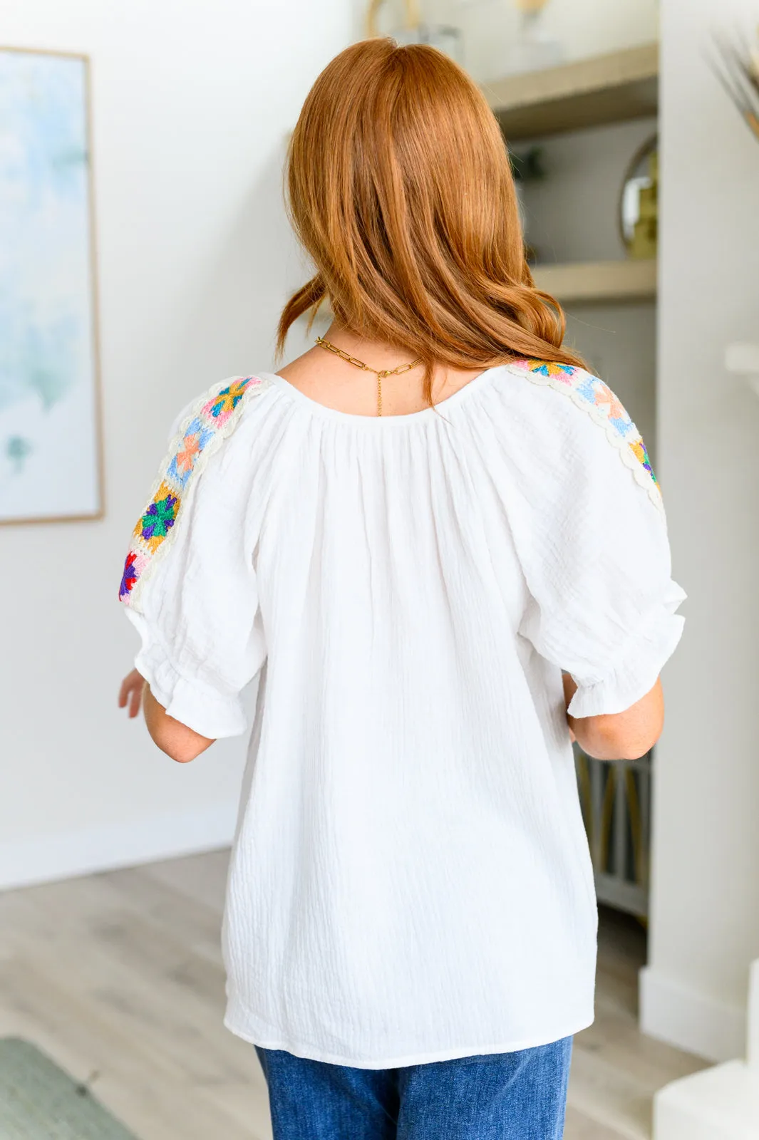 Don't You, Forget About Me Crinkle Knit Blouse - Sew In Love