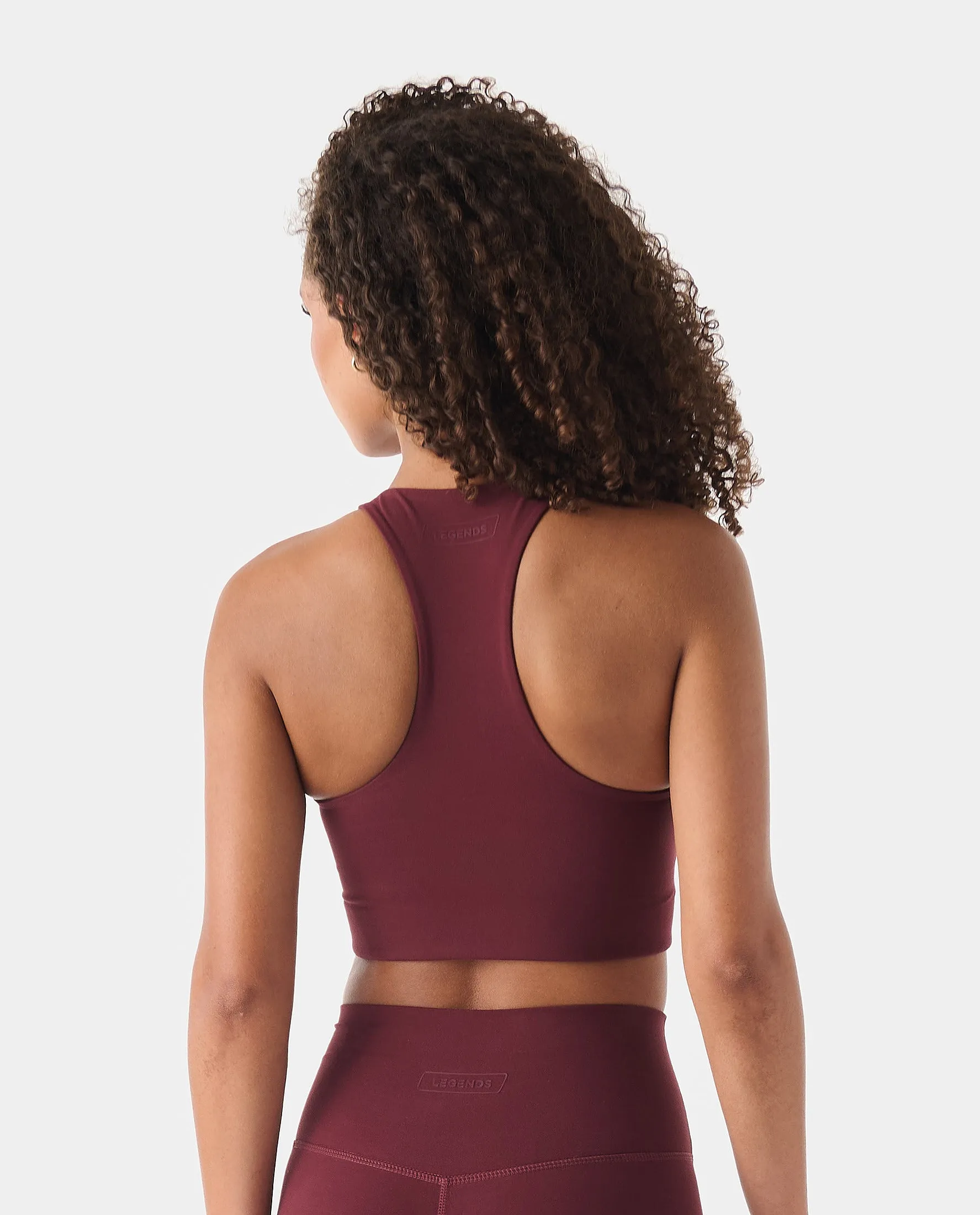 Elle Cropped Tank Fig