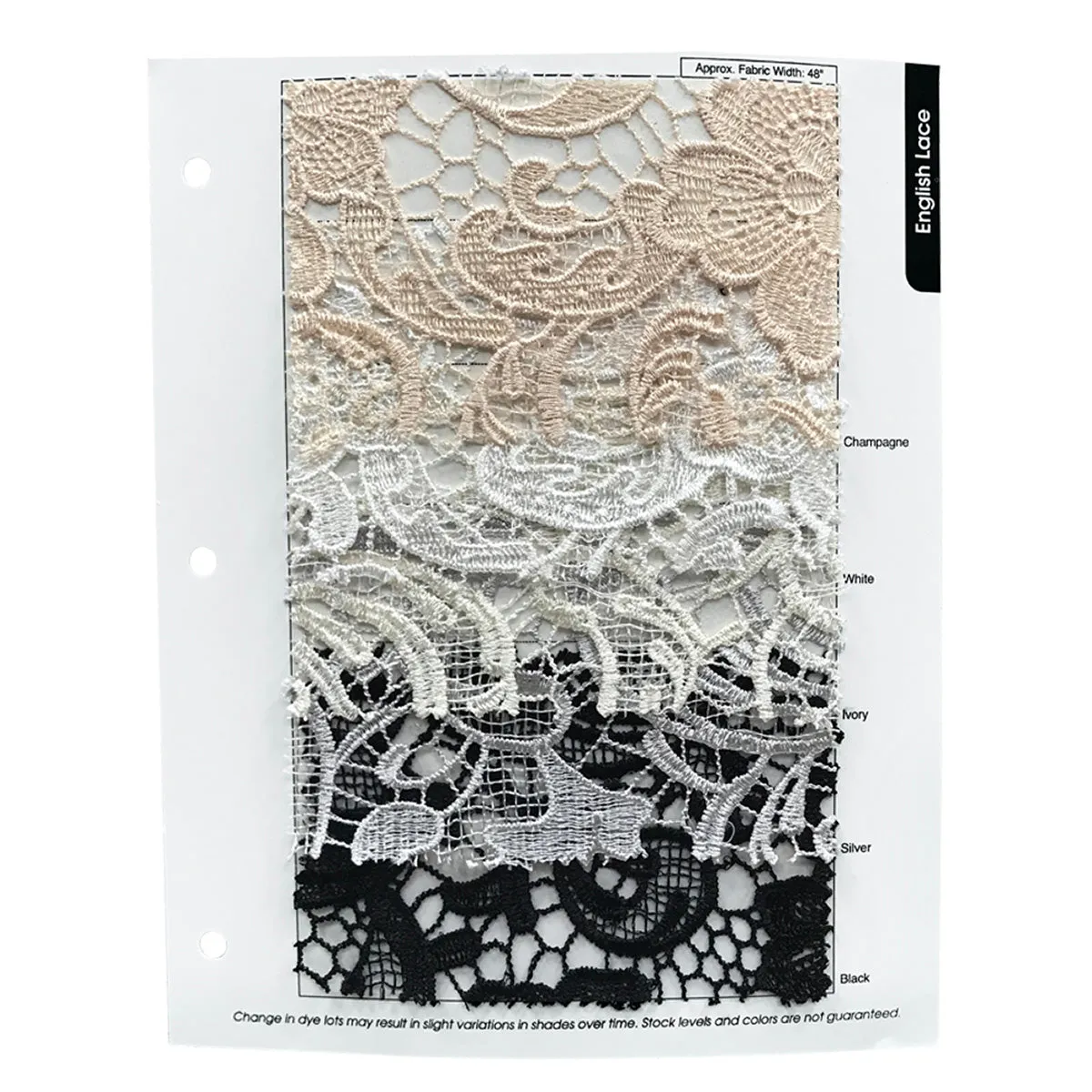 English Lace Table Runner in White