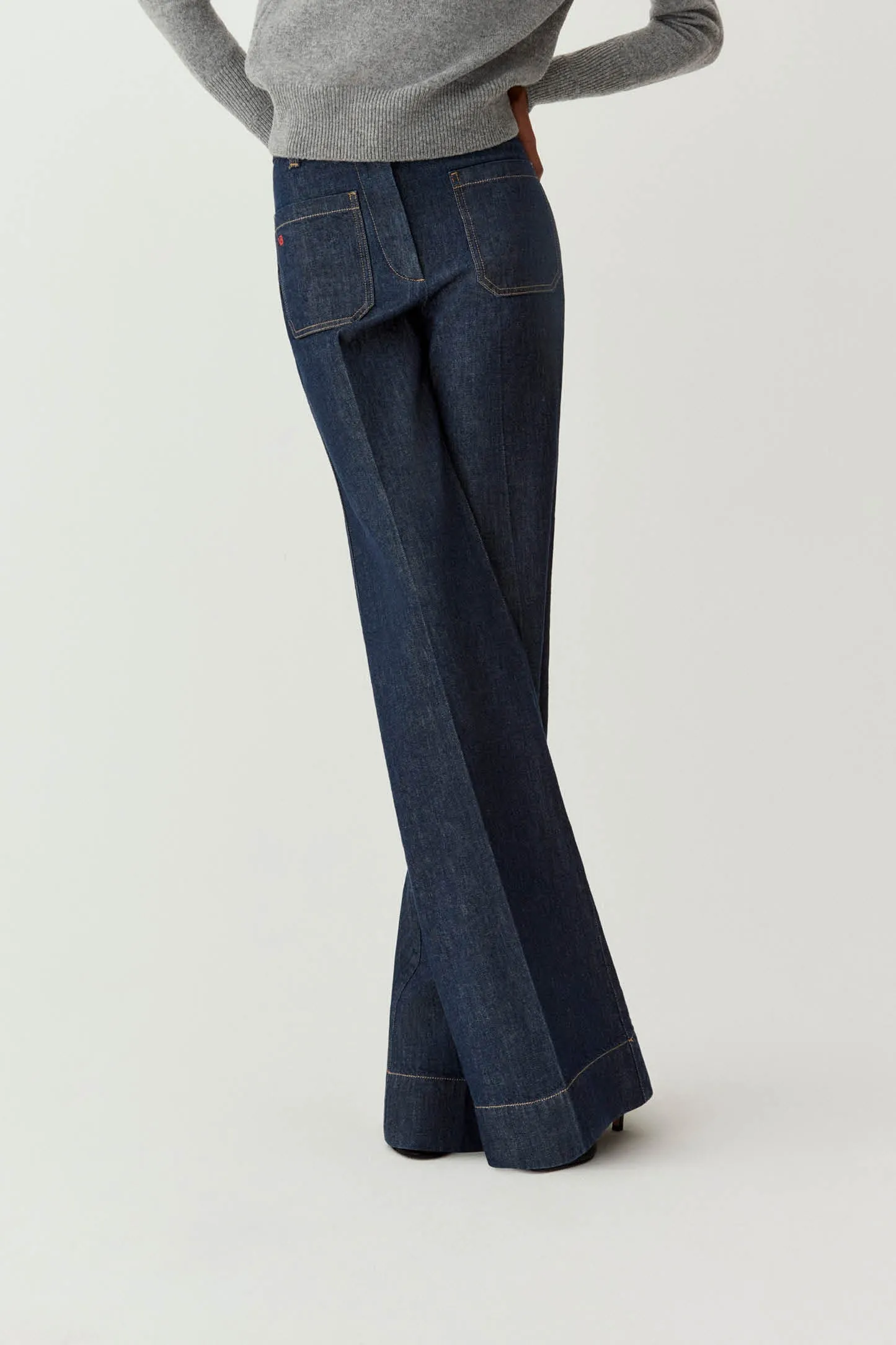 Exclusive Alina High Waisted Jean In Indigo Rinse