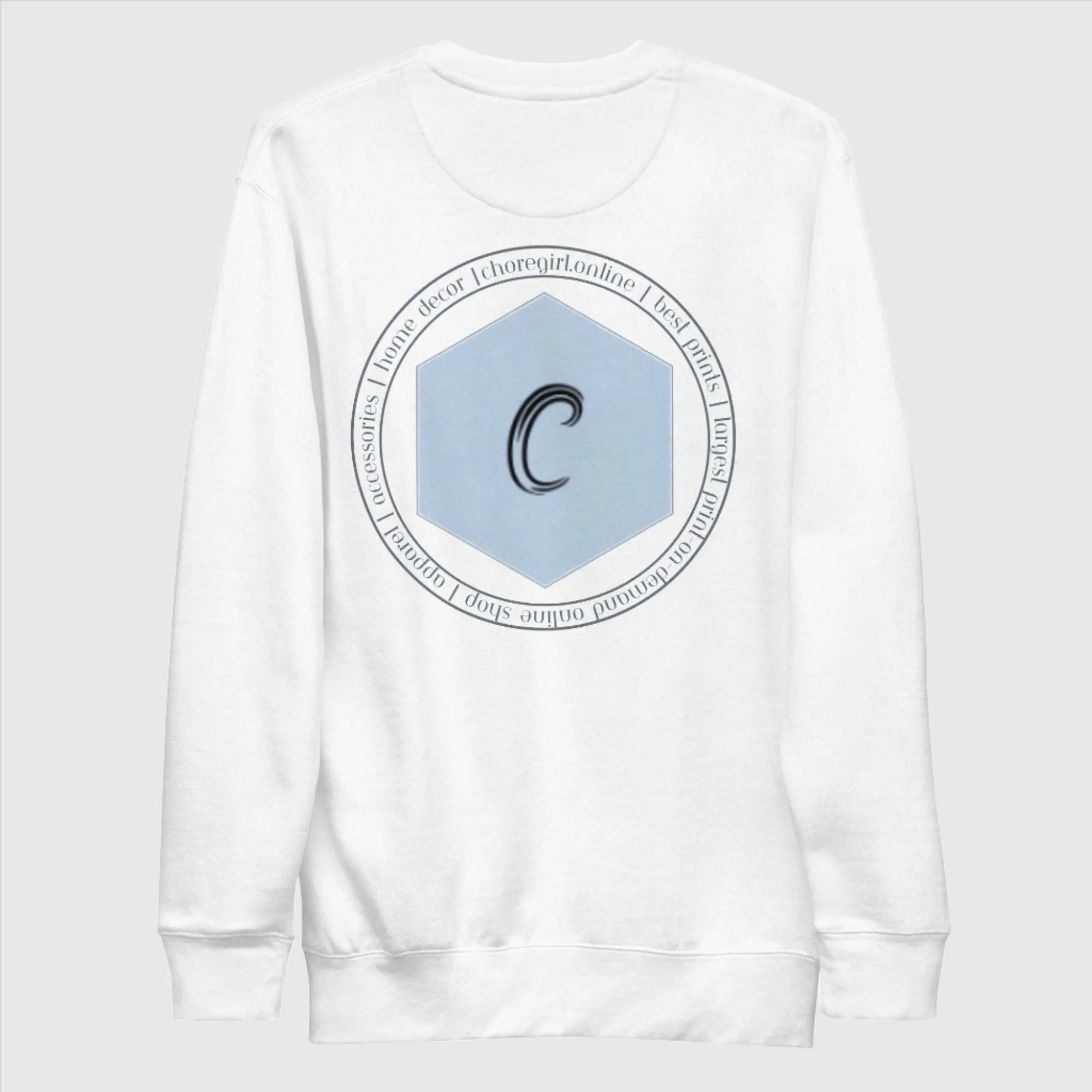 Exclusive ChoreGirl LOGO Branded Unisex Premium Sweatshirt