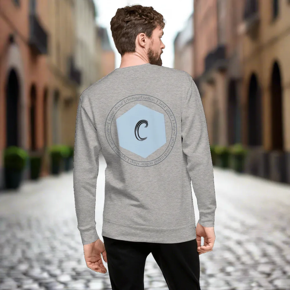 Exclusive ChoreGirl LOGO Branded Unisex Premium Sweatshirt