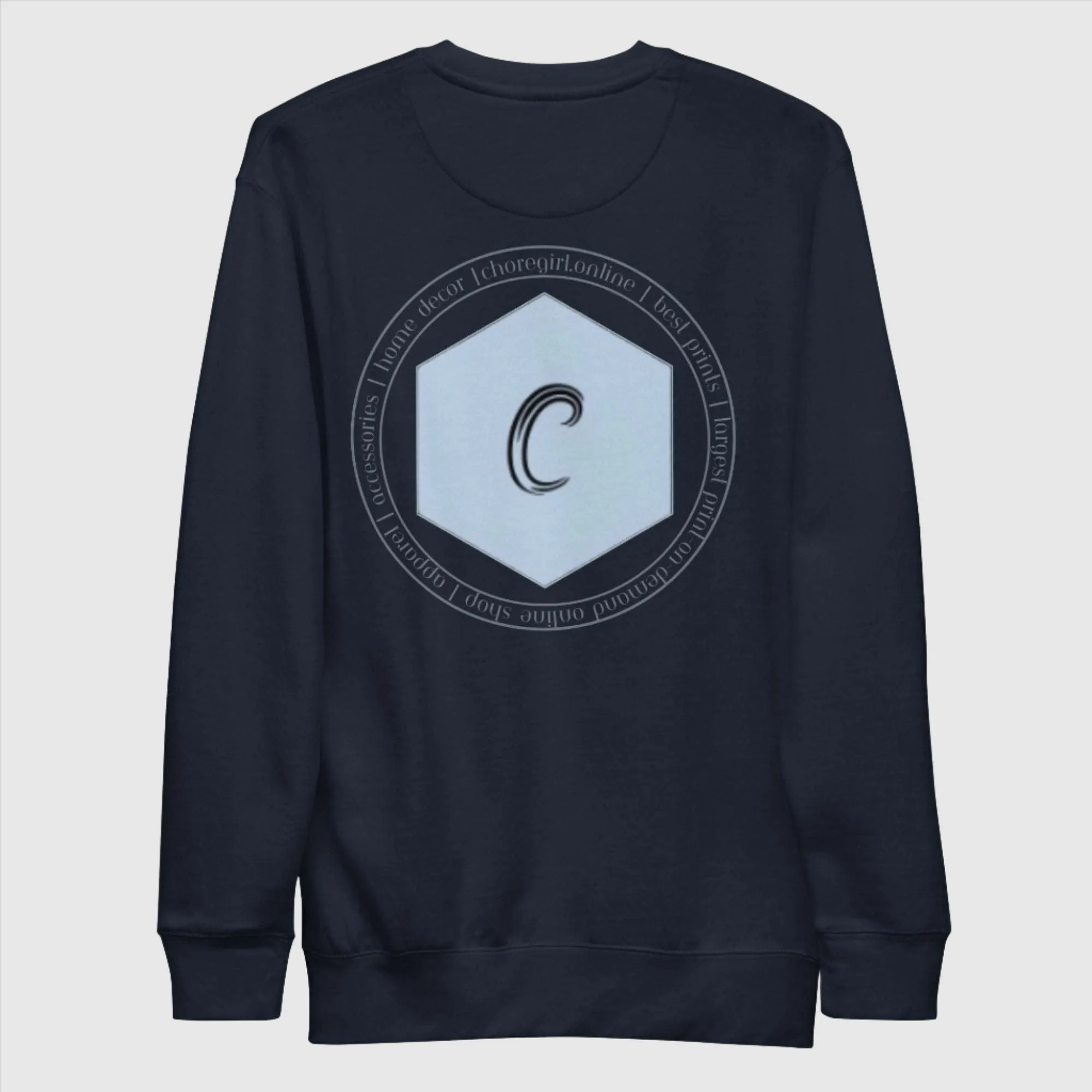 Exclusive ChoreGirl LOGO Branded Unisex Premium Sweatshirt