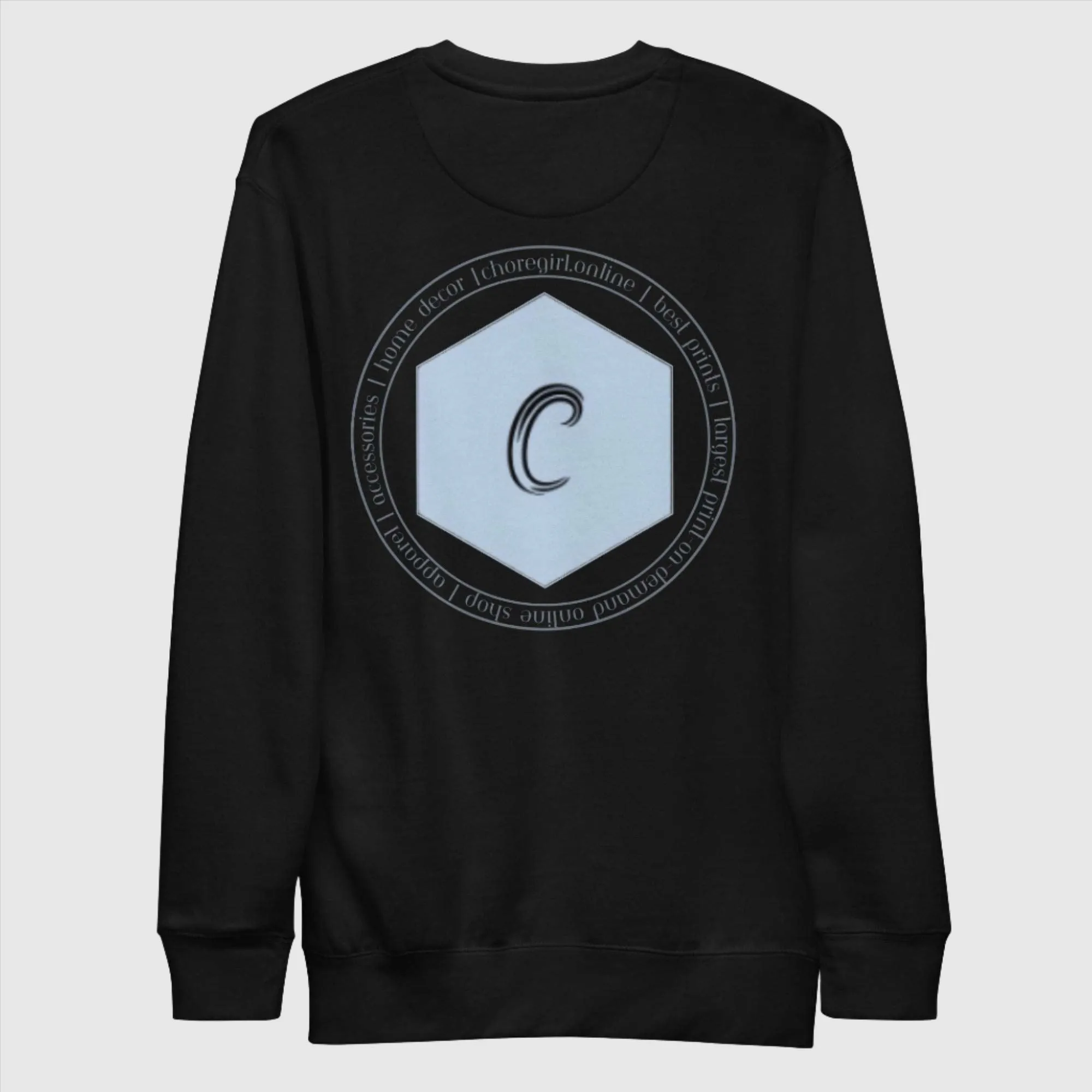 Exclusive ChoreGirl LOGO Branded Unisex Premium Sweatshirt