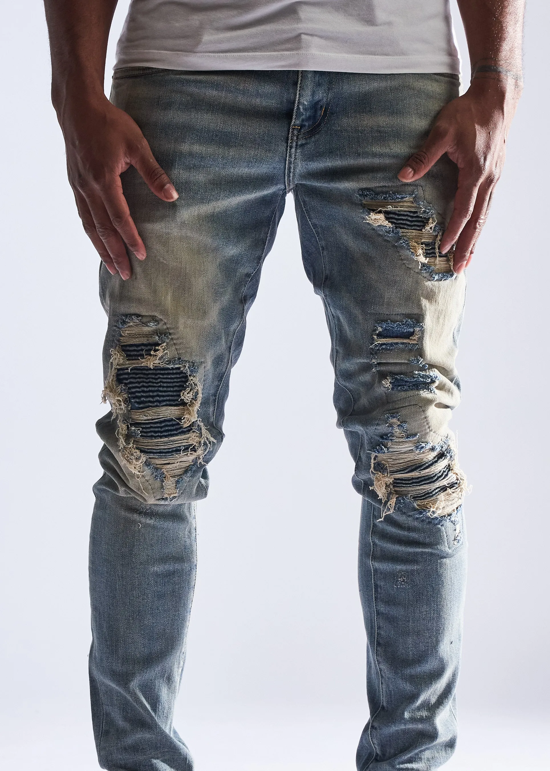 FB9 Rip & Repair Denim