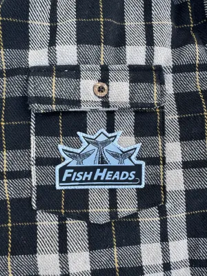 Fish Heads Triple Tuna Tail Quilted Flannel