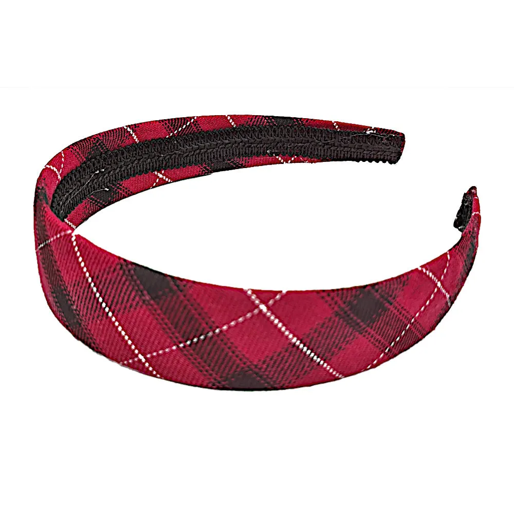 Flannel Plaid Headband