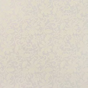 Floral Lace White Paper