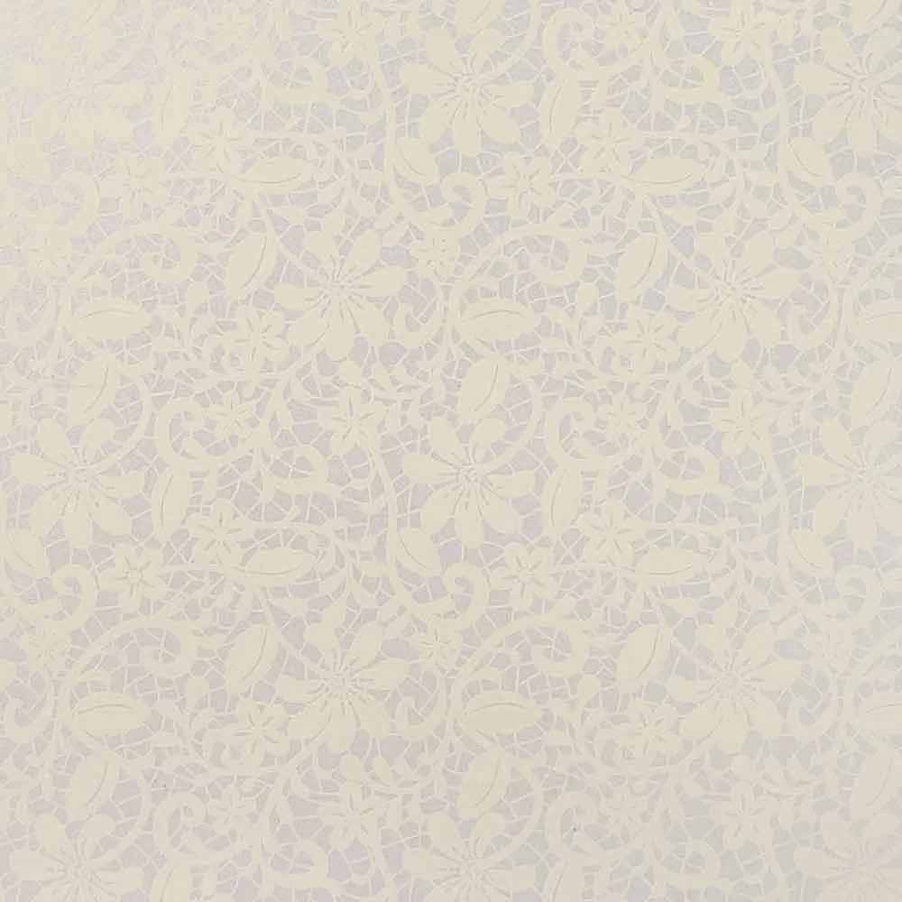 Floral Lace White Paper