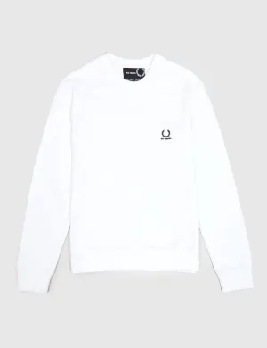 Fred Perry x Raf Simons Denim Pocket Sweatshirt - White