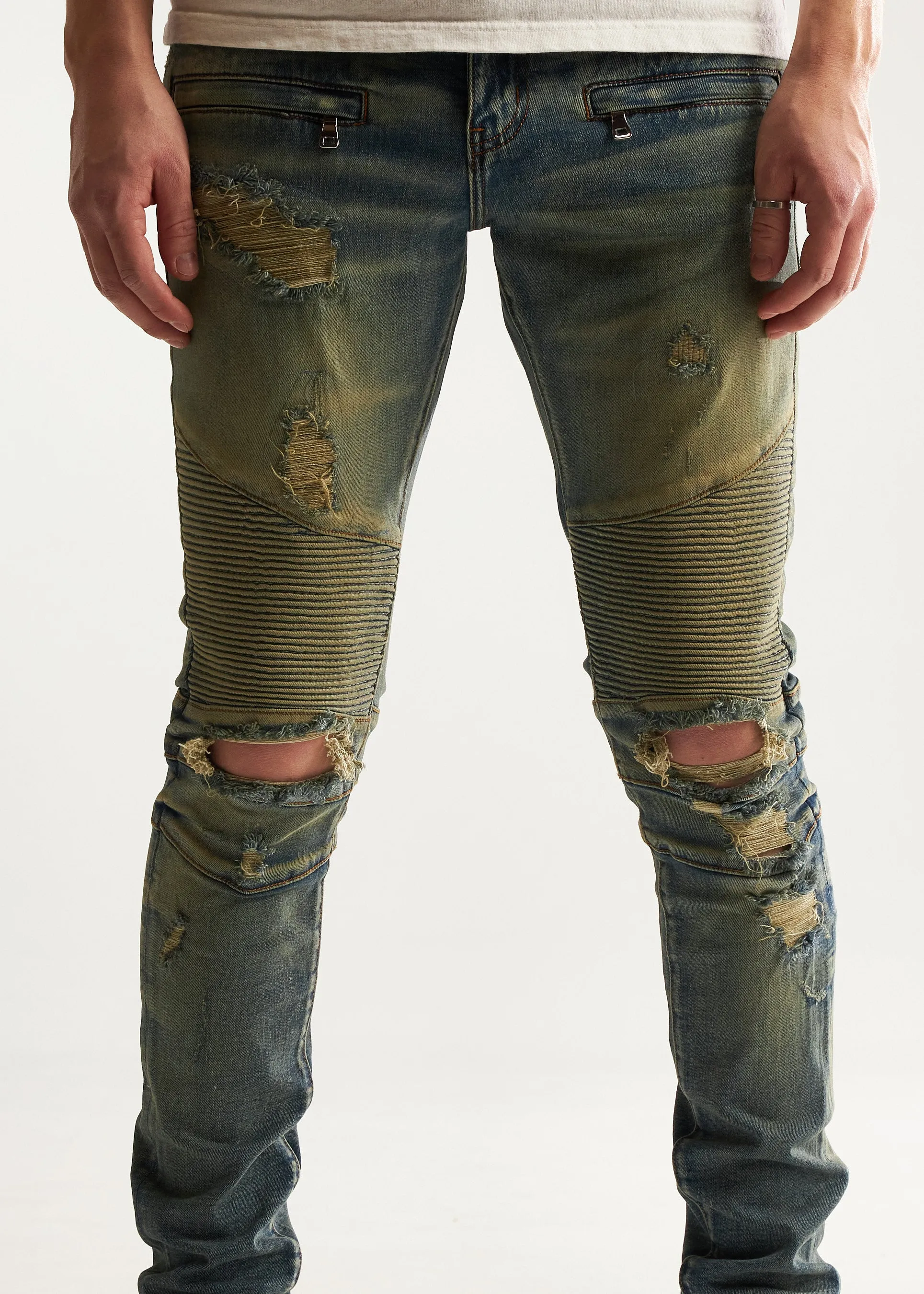 Griffin Biker Denim