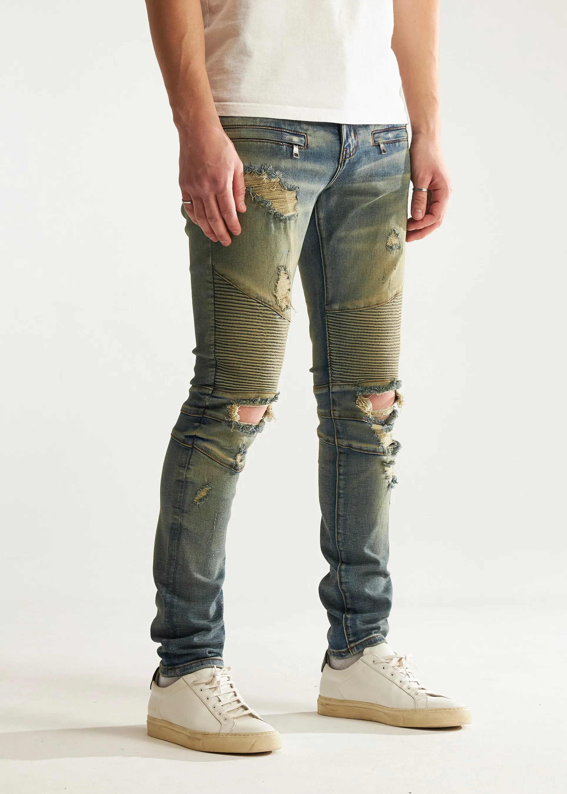 Griffin Biker Denim