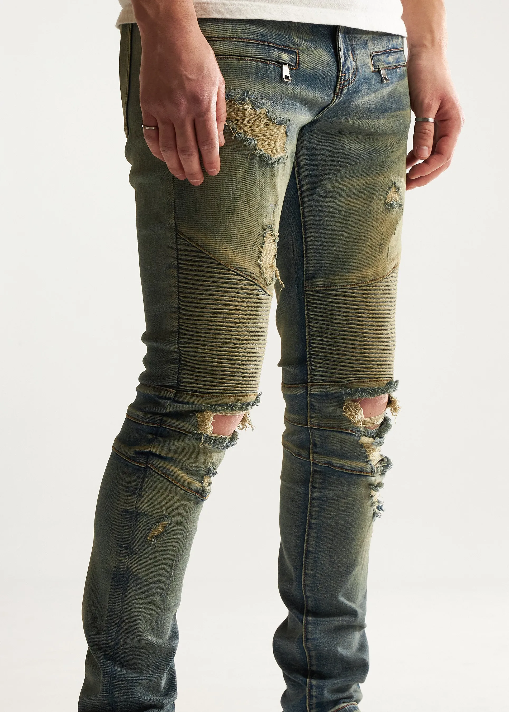 Griffin Biker Denim