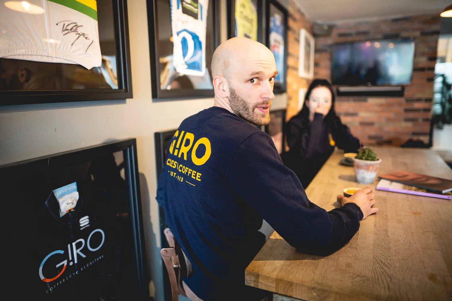 G!RO CYCLES & COFFEE SWEATSHIRT