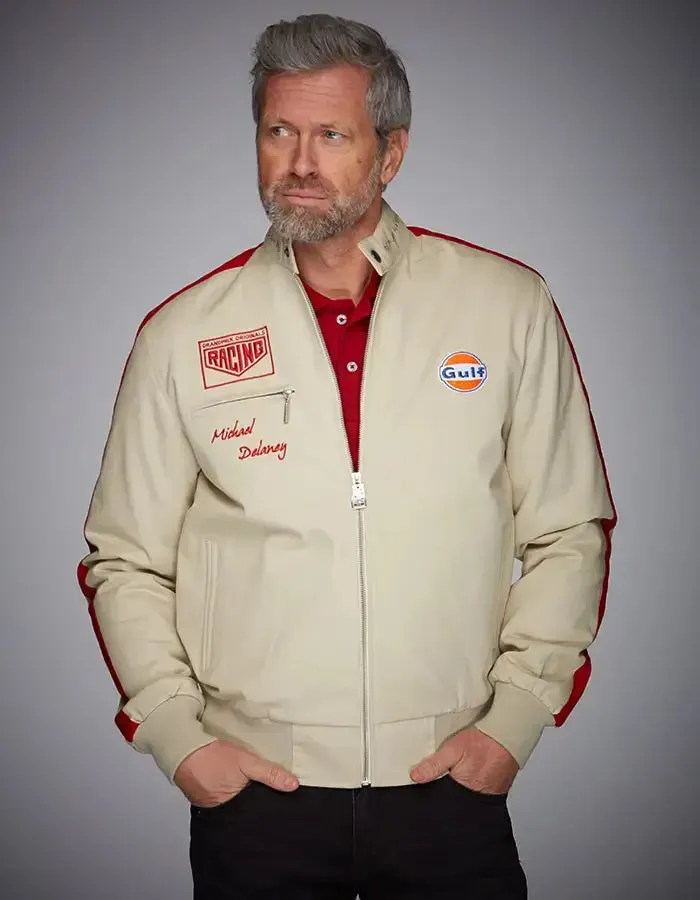 Gulf MD Bomber Jacket in Sand