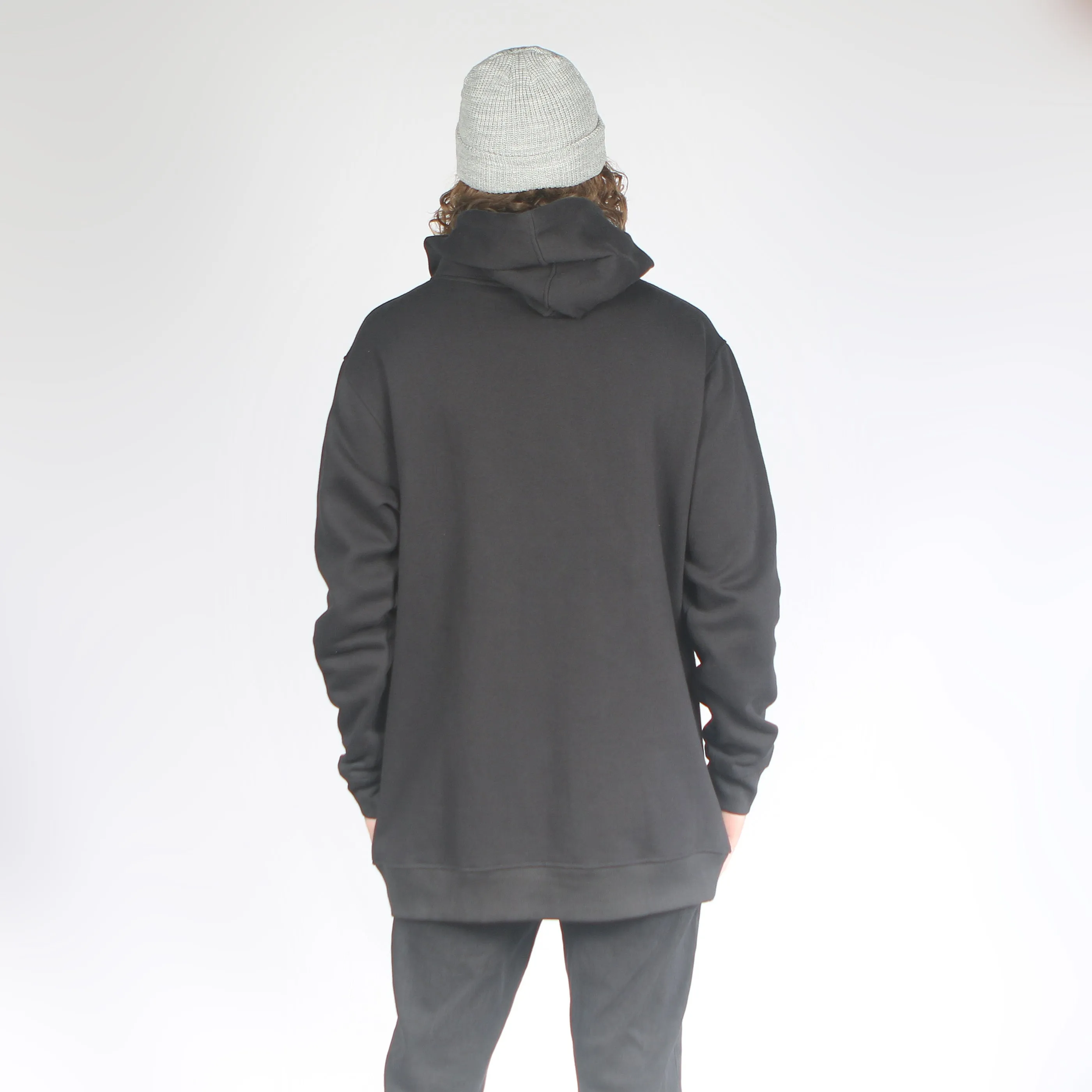 I Ride Sideways DWR Shred Fit Hoodie Minty Black