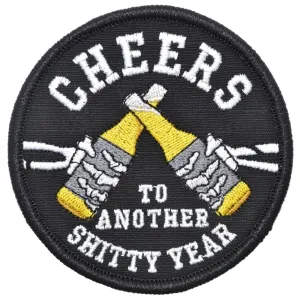 January 2022 Patch of the Month - Cheers to Another Shitty Year