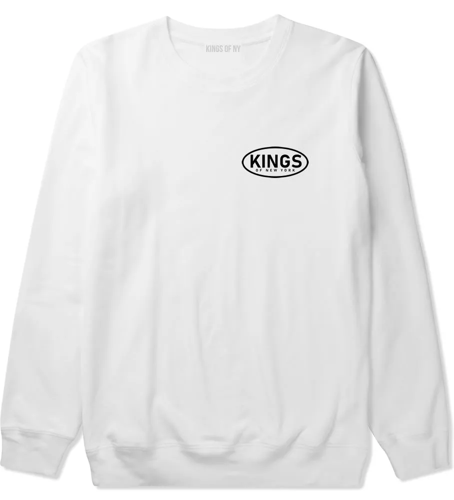 Kings Of New York Work Logo Mens Crewneck Sweatshirt