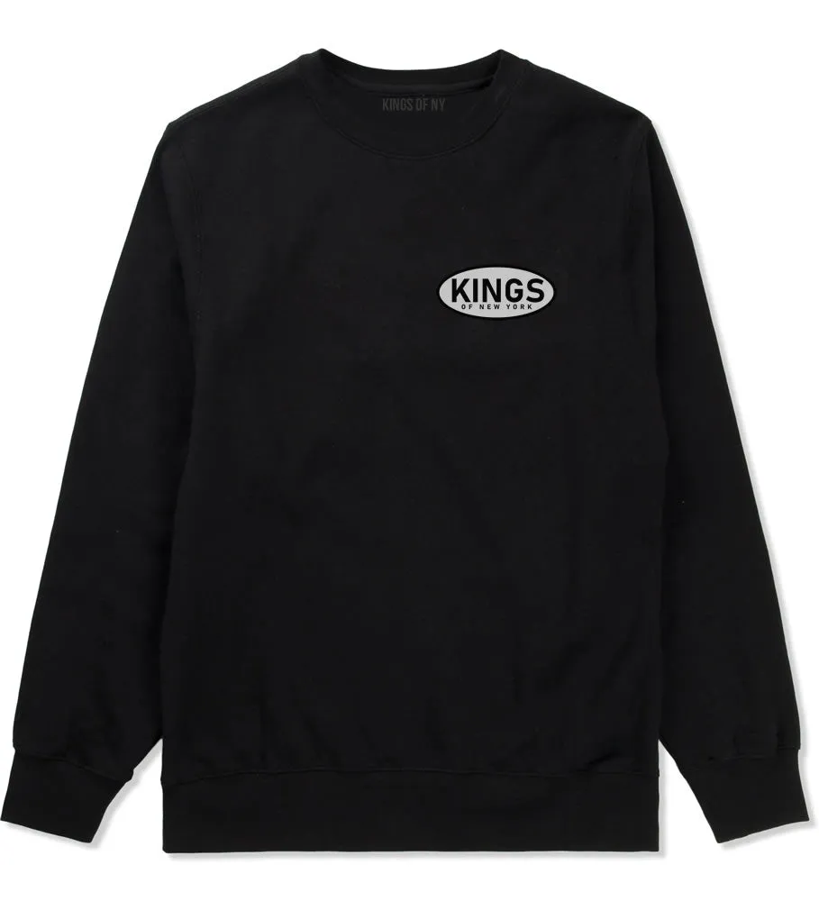 Kings Of New York Work Logo Mens Crewneck Sweatshirt