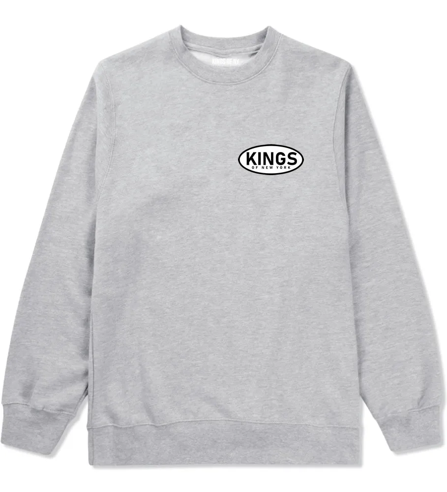 Kings Of New York Work Logo Mens Crewneck Sweatshirt