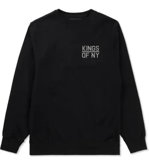 Kings Of NY Classic Chest Logo Mens Crewneck Sweatshirt