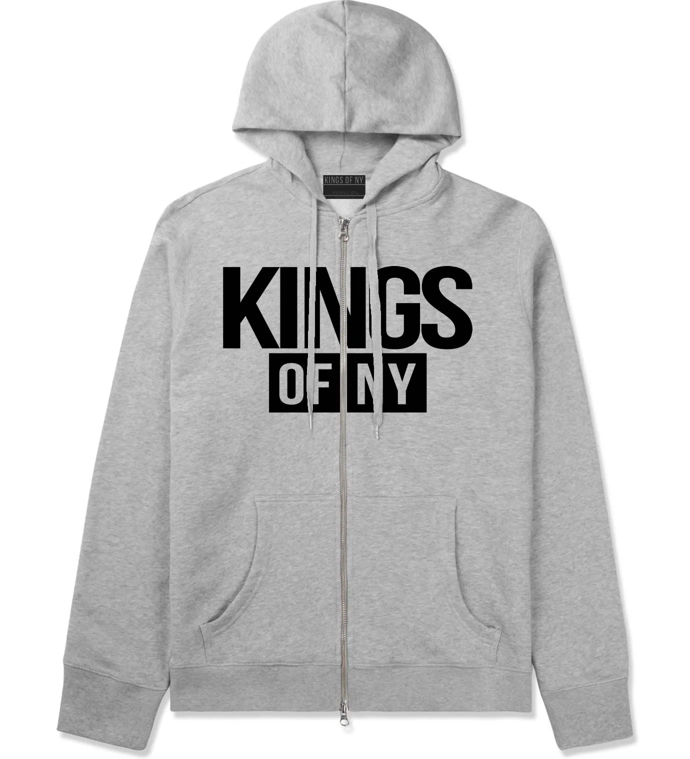 Kings Of NY Logo W15 Zip Up Hoodie