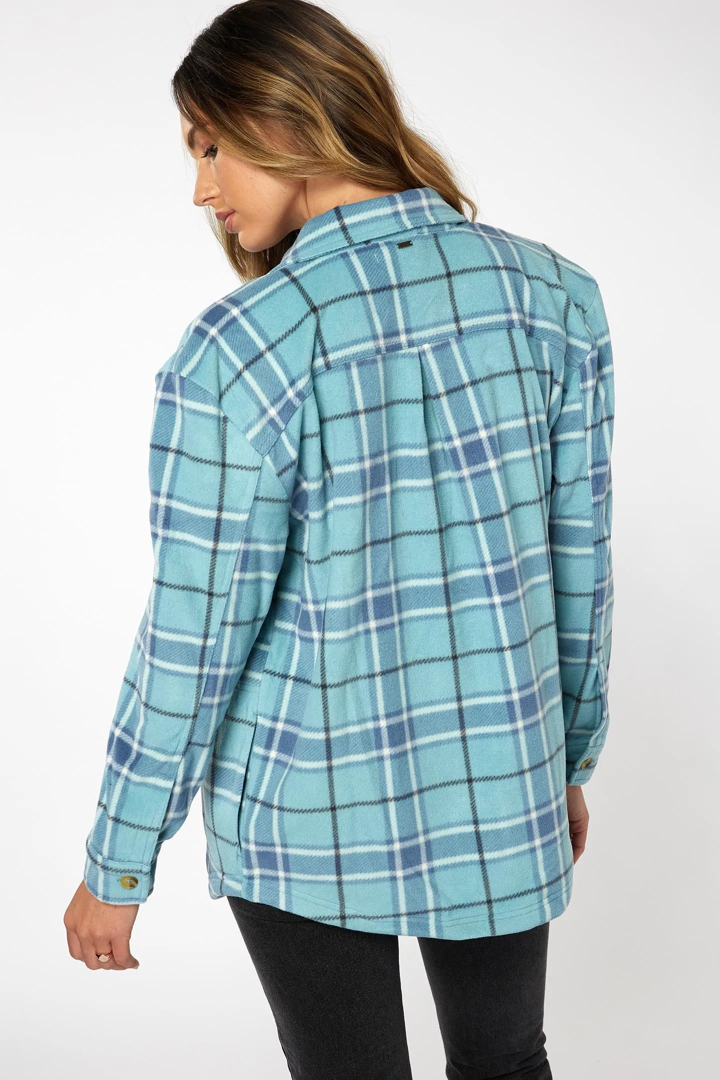 LADIES COLLINS SUPERFLEECE FLANNEL TOP