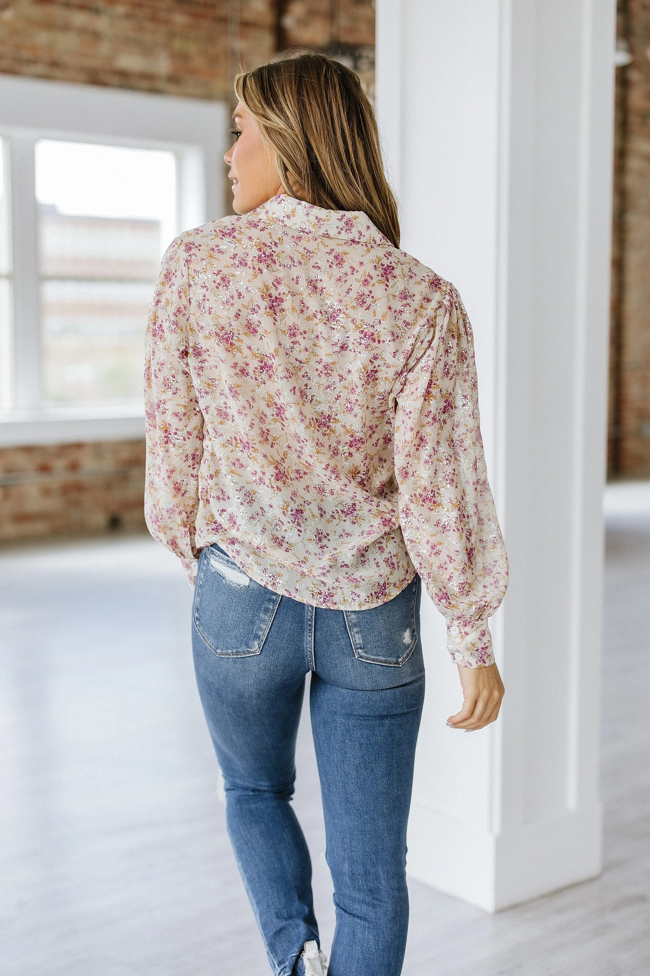 Laney Floral Print Blouse | S-XL | PRE ORDER