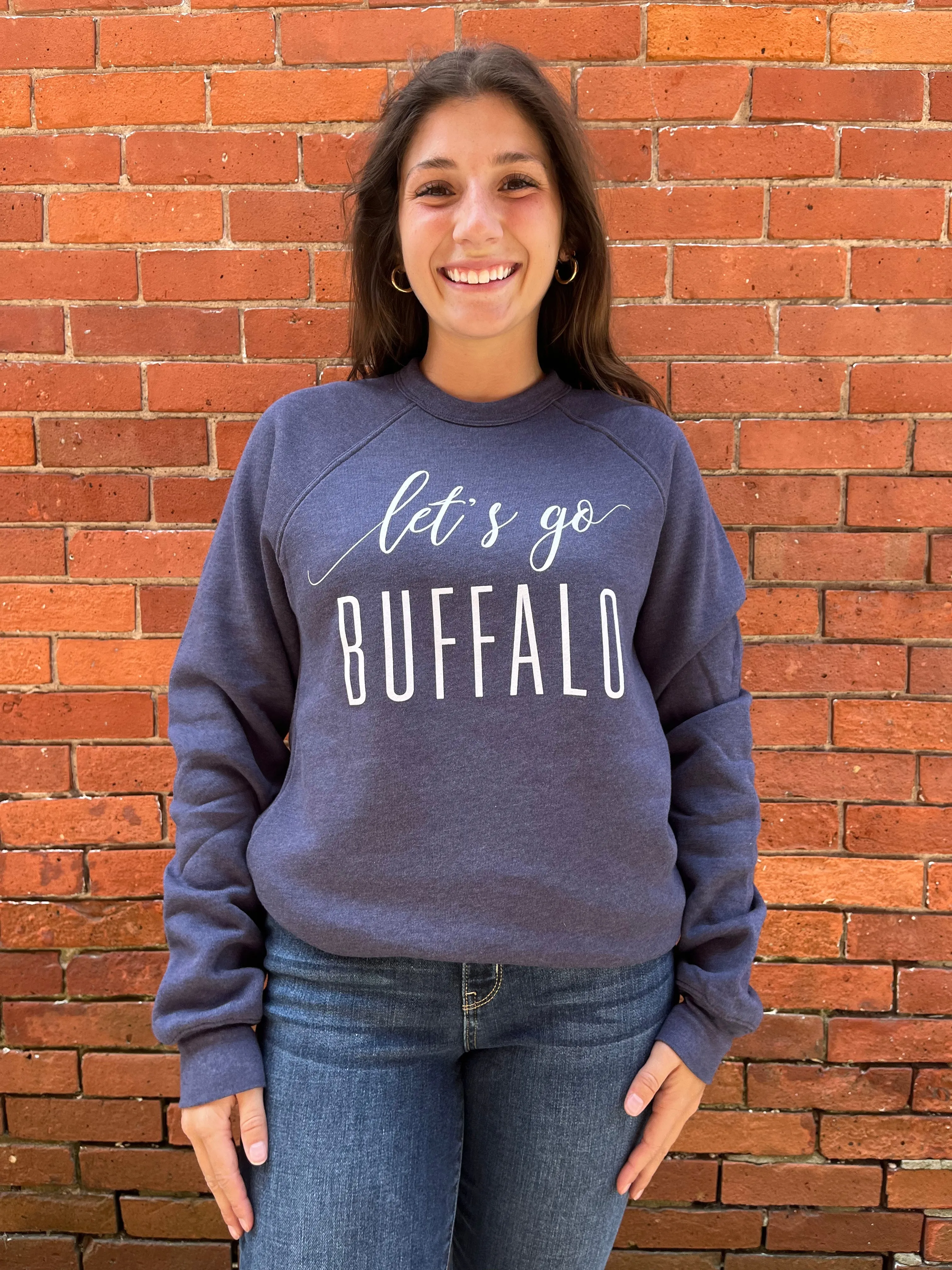 Let's Go Buffalo Crewneck Sweatshirt