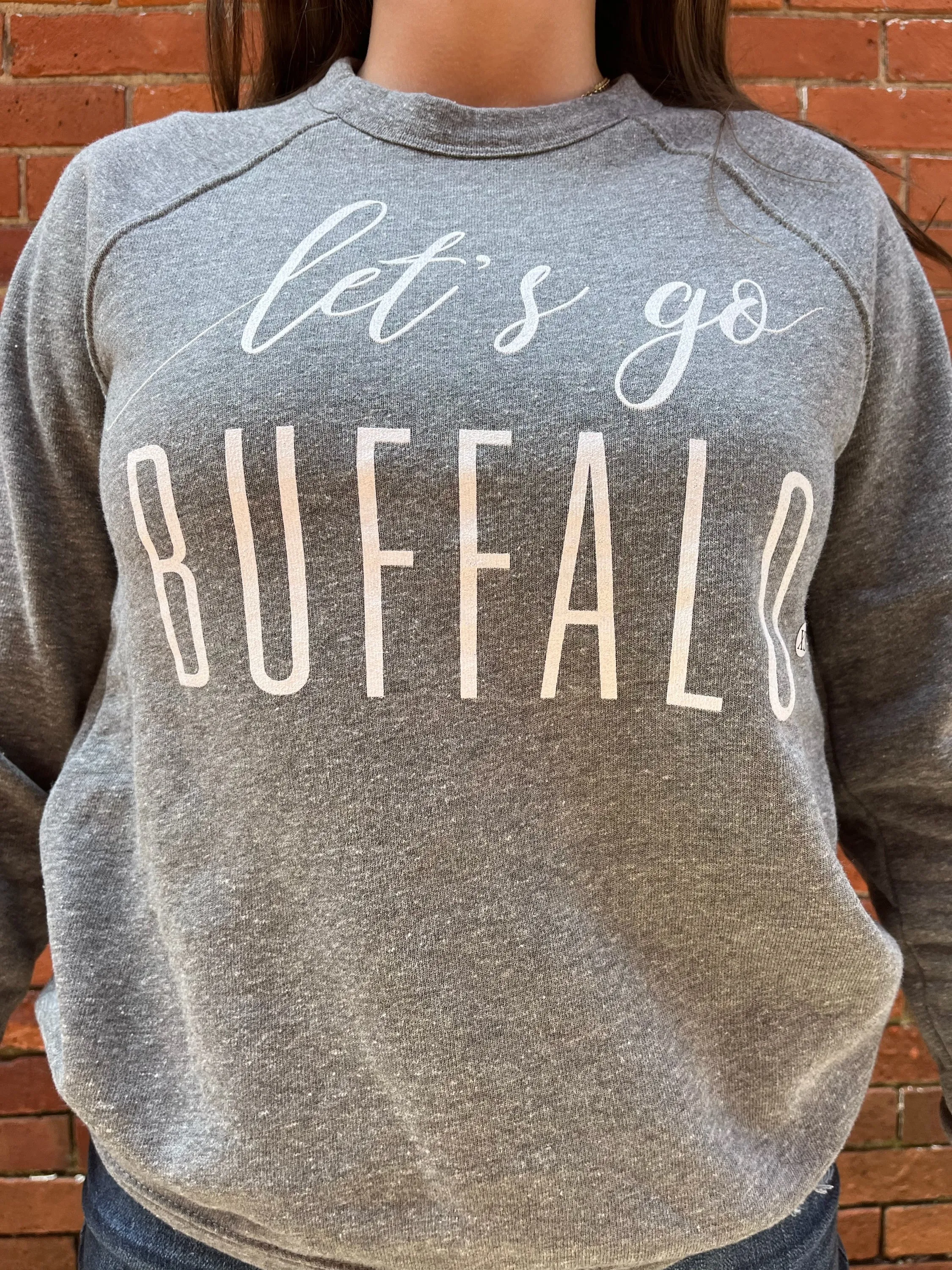 Let's Go Buffalo Crewneck Sweatshirt