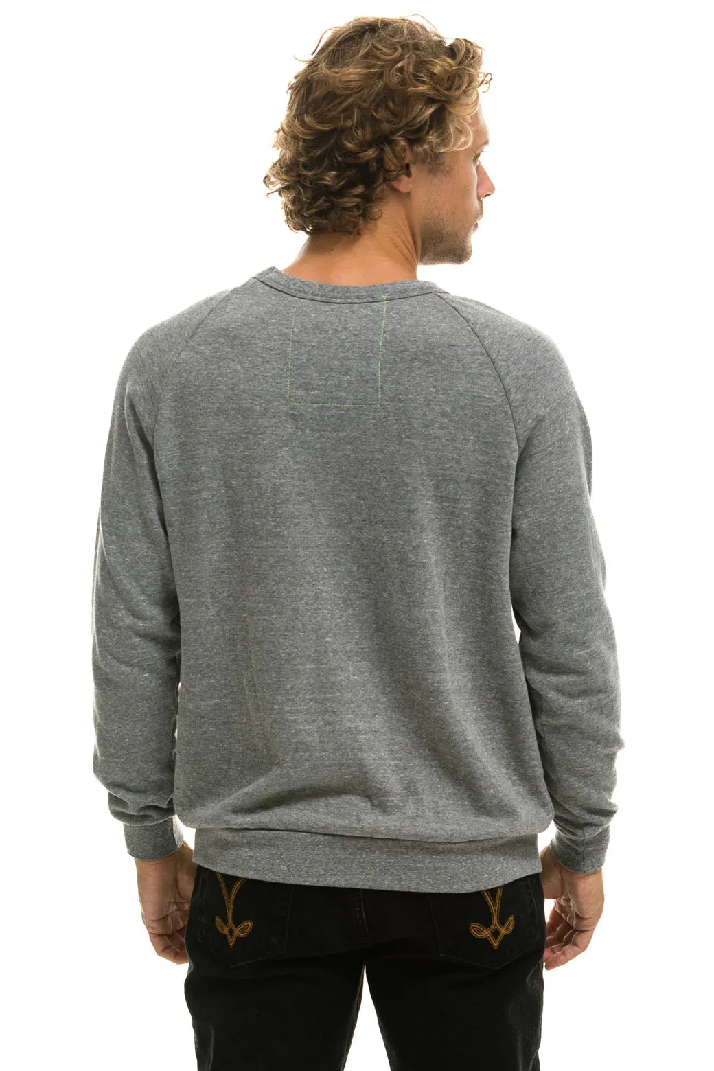 LOGO SWEATSHIRT - HEATHER GREY